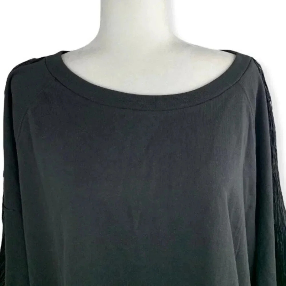 Levi's Fringed-Trim Crewneck Sweatshirt - Picture 4 of 11